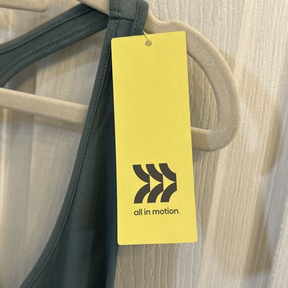 NWT All In Motion Women’s Plus 3X Green Racerback Tank Top Sleeveless Active - Picture 4 of 16